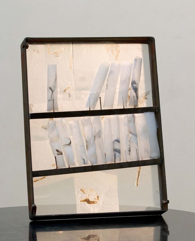 "Window Installation" by Maeve Collins.